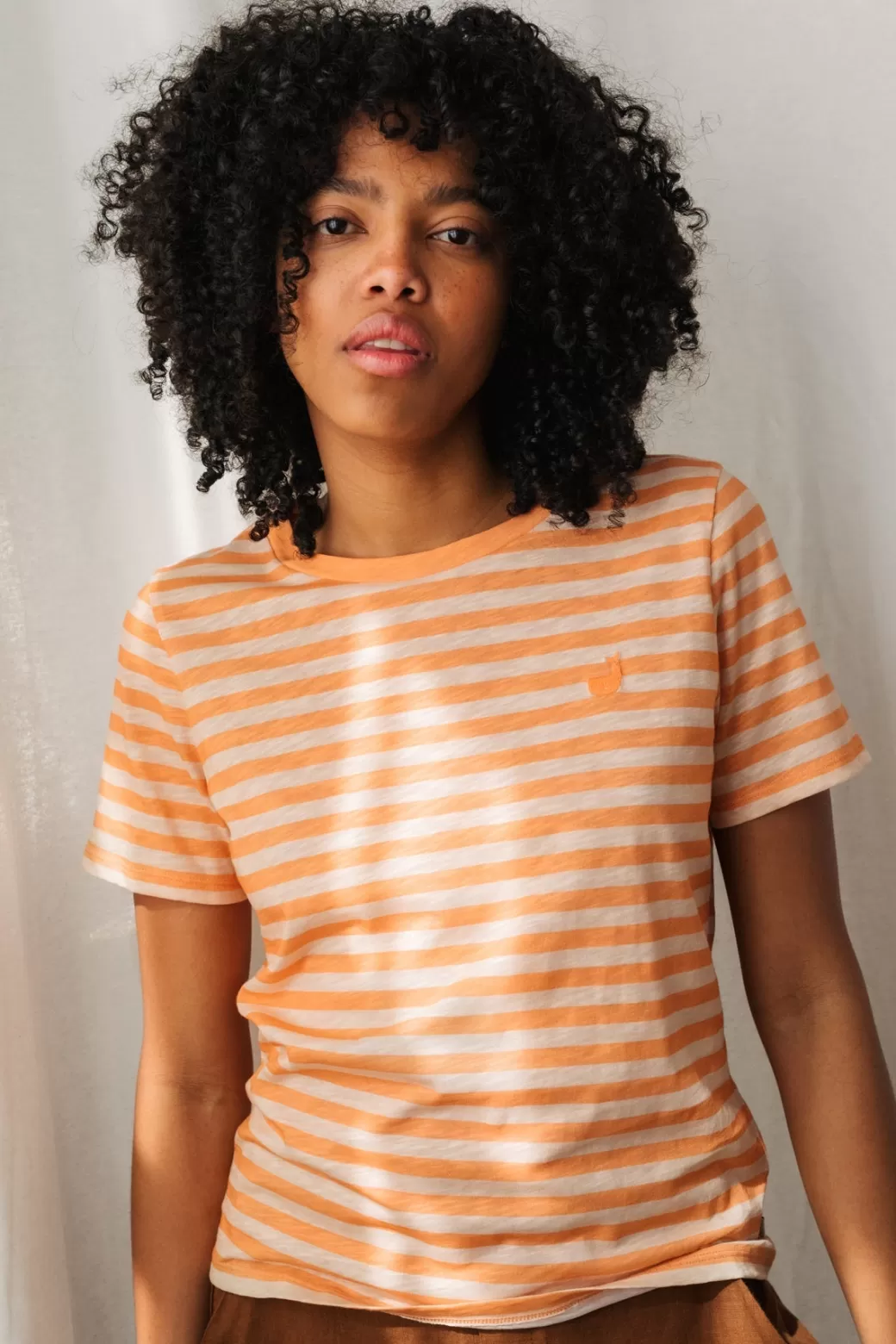 Cheap Twothirds Bablon-Tangerine Stripes