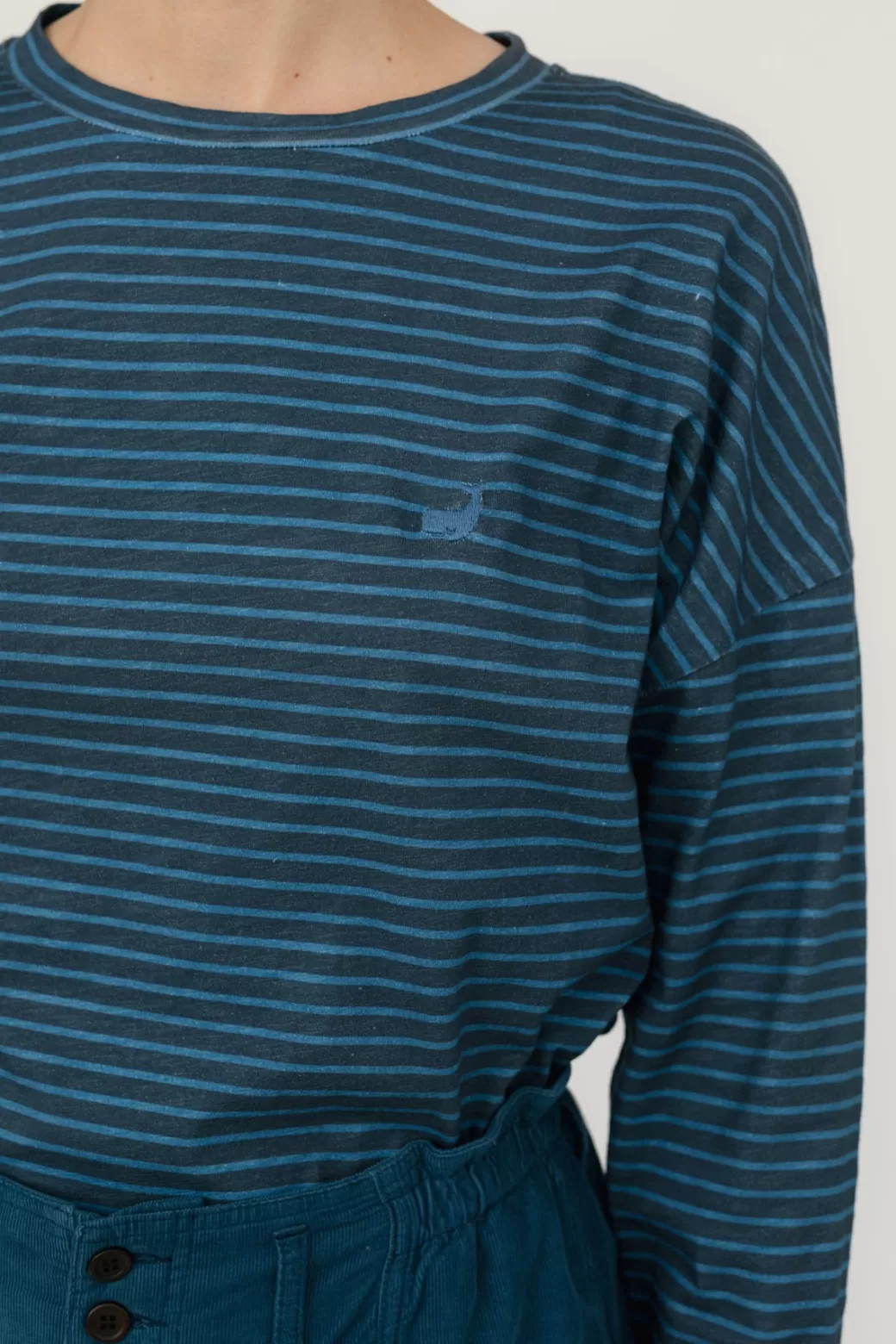 Clearance Twothirds Verte-Navy Blue Stripes